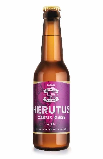 Herutus Cassis Gose 4.2%, Tornion Panimo, Finland