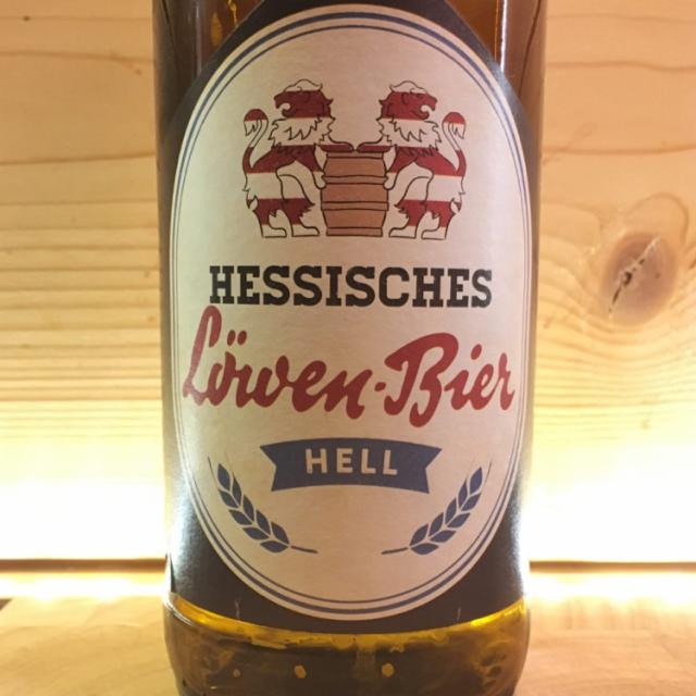 Hessisches Löwen-Bier Hell 4.8%, Hütt Brauerei, Germany