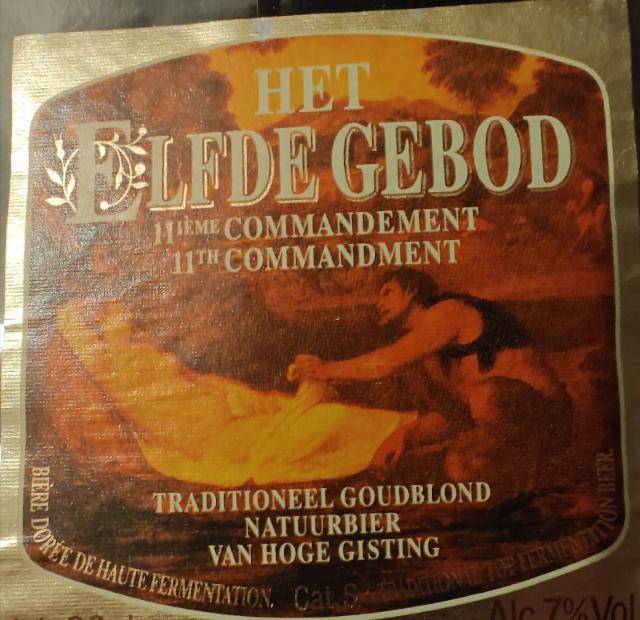 Het Elfde Gebod (11th Commandment) 7.0%, Hertog Jan (A-B InBev), Netherlands