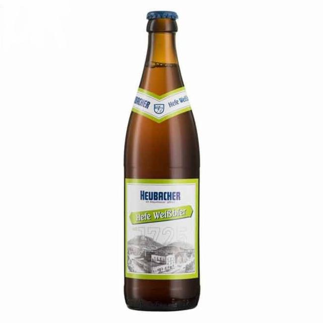 Heubacher Hefe Weissbier 5.2%, Hirschbrauerei Heubach, Germany