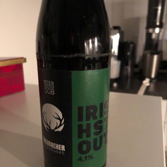 Heubacher Irish Stout 4.1%, Hirschbrauerei Heubach, Germany