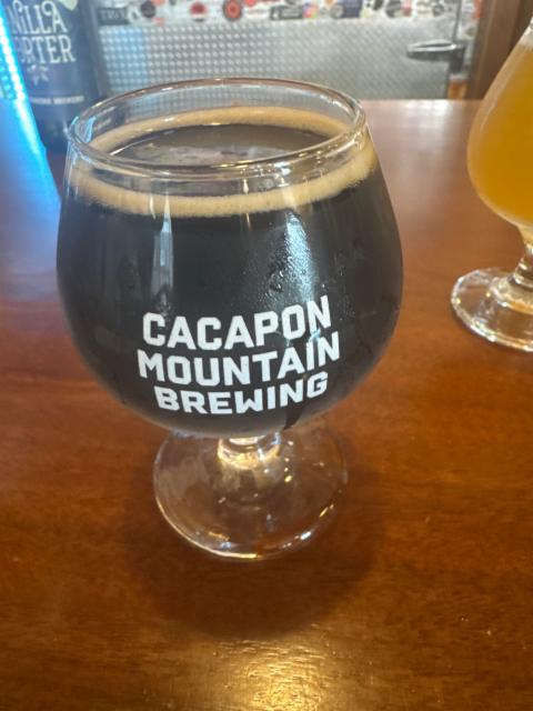 Hexxus 5.5%, Cacapon mountain brewing co, United States