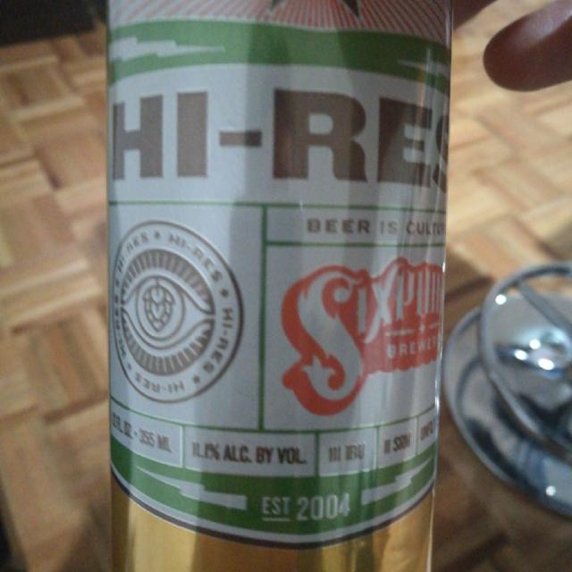 Hi-Res 11.1%, Sixpoint Brewery, United States