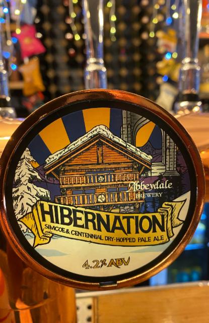 Hibernation : Simcoe & Centennial Dry-Hopped Ale 4.6%, Abbeydale Brewery, England
