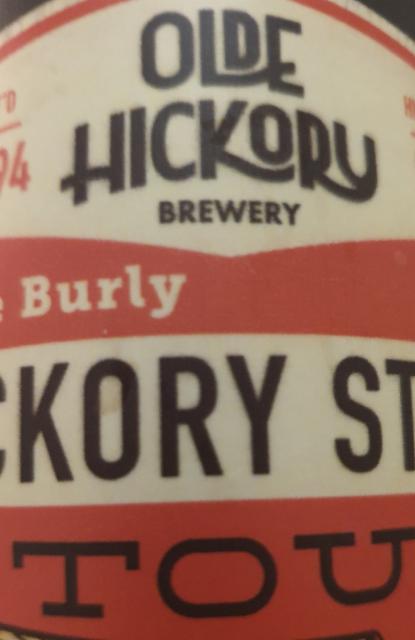 Hickory Stick Stout 5.0%, Olde Hickory Brewery, United States