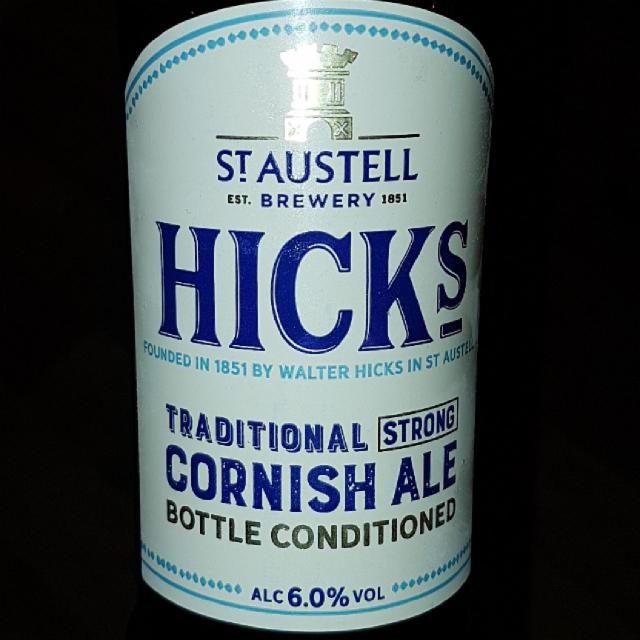 Hicks Traditional Strong Cornish Ale, St Austell Brewery