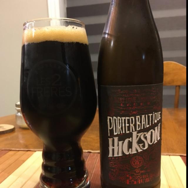 Hickson Porter Baltique 8.5%, Brasserie Les 2 Frères, Canada