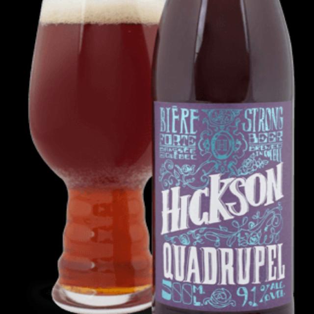 Hickson Quadrupel 9.1%, Brasserie Les 2 Frères, Canada