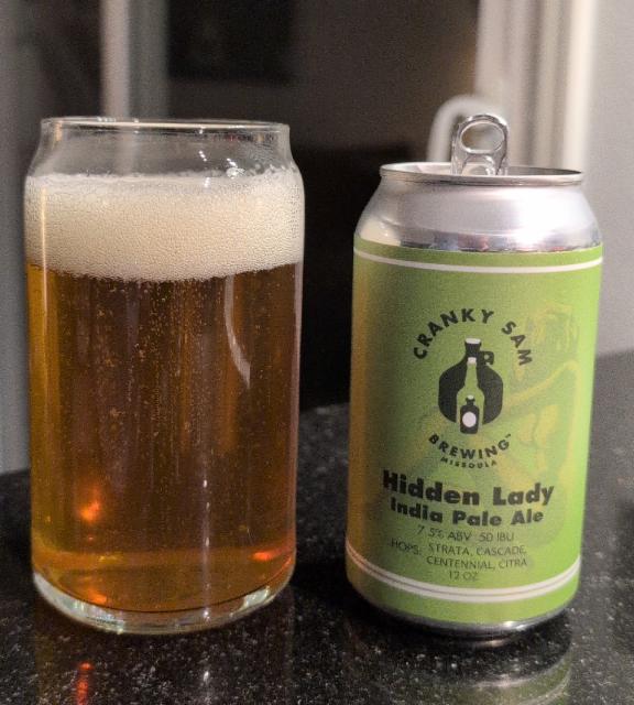 Hidden Lady 7.5%, Cranky Sam Brewing, United States