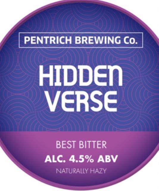 Hidden Verse 4.5%, Pentrich Brewing, England
