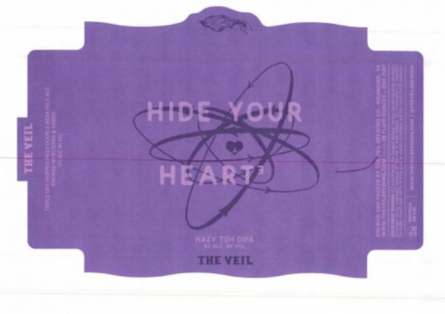Hide your heart3 8.0%, The Veil Brewing Co., United States