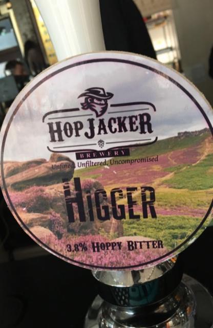 Higger 3.8%, Hopjacker Brewery Ltd, England