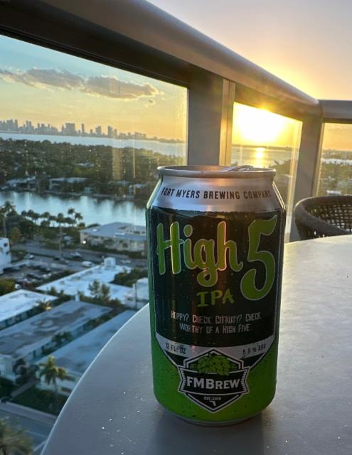 High 5 IPA, Fort Myers Brewing Company
