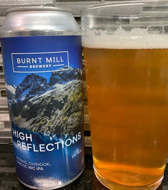 High Reflections 6.0%, Burnt Mill Brewery, England