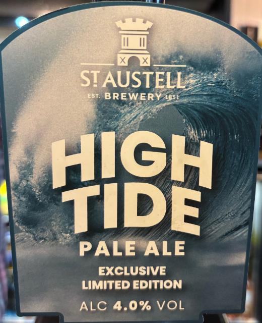 High Tide 4.0%, St Austell Brewery, England