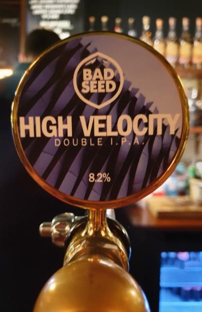 High Velocity 8.2%, Bad Seed Brewery, England