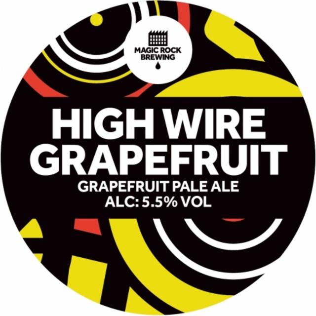 High Wire Grapefruit 5.5%, Magic Rock Brewing, England