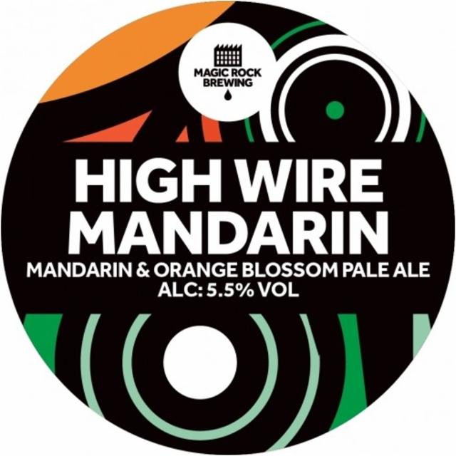High Wire Mandarin 5.5%, Magic Rock Brewing, England