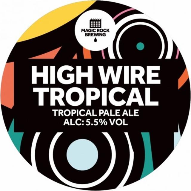 High Wire Tropical 5.5%, Magic Rock Brewing, England