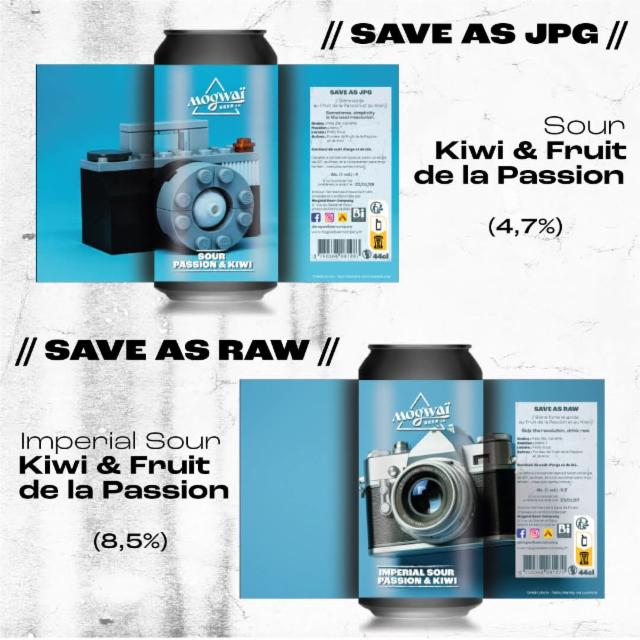High/Low Resolution Series - Save As RAW 8.5%, Mogwaï Beer Company, France