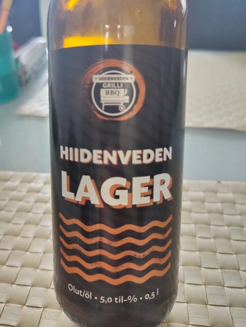 Hiidenveden lager 5.0%, Espoon Oma Panimo, Finland