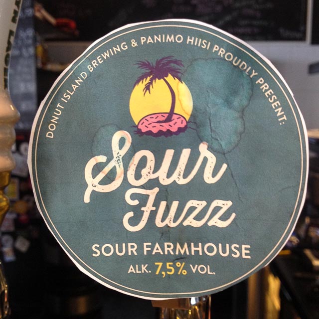 Sour Fuzz 7.5%, Donut Island Brewing, Finland
