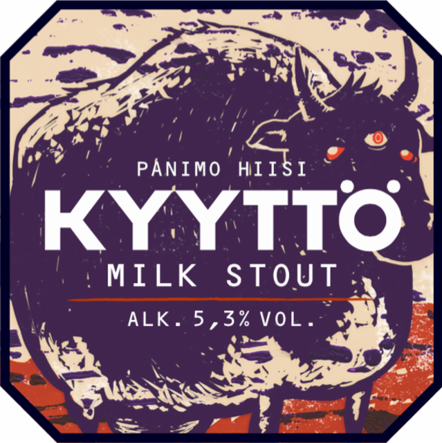 Kyyttö 5.3%, Panimo Hiisi, Finland