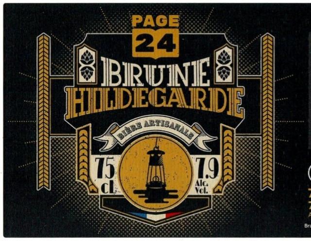 Hildegarde Brune 7.9%, Brasserie Saint-Germain (Page 24), France