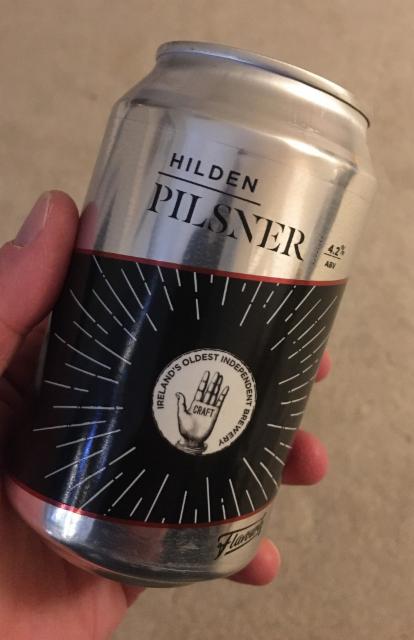 HILDEN PILSNER 4.2%, Hilden Brewing Co., Northern Ireland