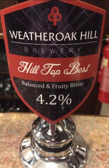 Hill Top Best 4.2%, Weatheroak Hill Brewery, England