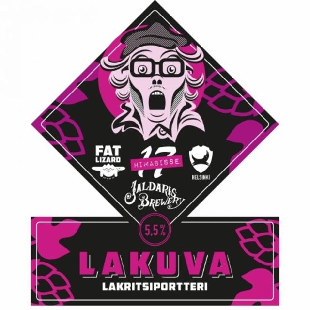 Himabisse 2017 Lakuva 5.5%, Fat Lizard Brewing Co., Finland