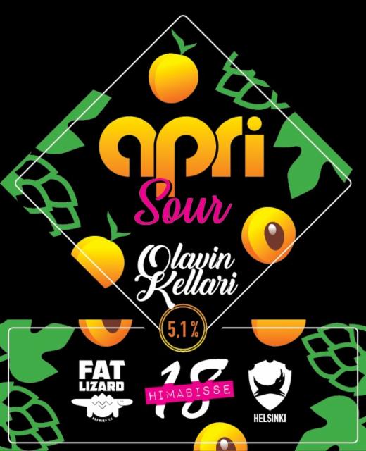 Himabisse 2018 ApriSour 5.1%, Fat Lizard Brewing Co., Finland