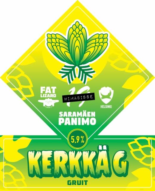 Himabisse 2019: KerkkäG 5.9%, Fat Lizard Brewing Co., Finland
