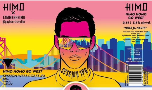 Himo Homo Go West 5.4%, Panimo HIMO, Finland