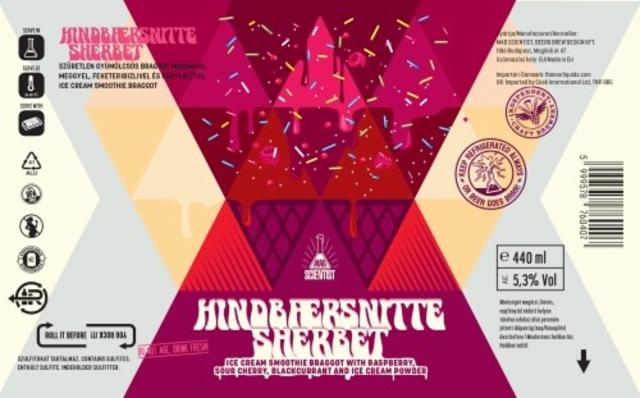 Hindbærsnitte Sherbet, Mad Scientist