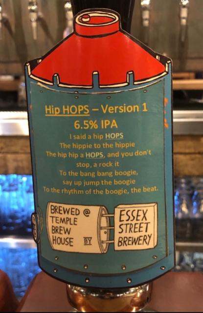 Hip Hops - Version 1 6.5%, Temple Brew House (Essex Street Brewery), England