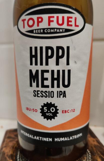Hippimehu: Sessio IPA 5.0%, Top Fuel Beer Company, Finland