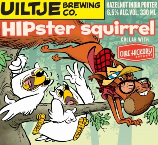 HIPster Squirrel 6.5%, Uiltje Brewing Co, Netherlands