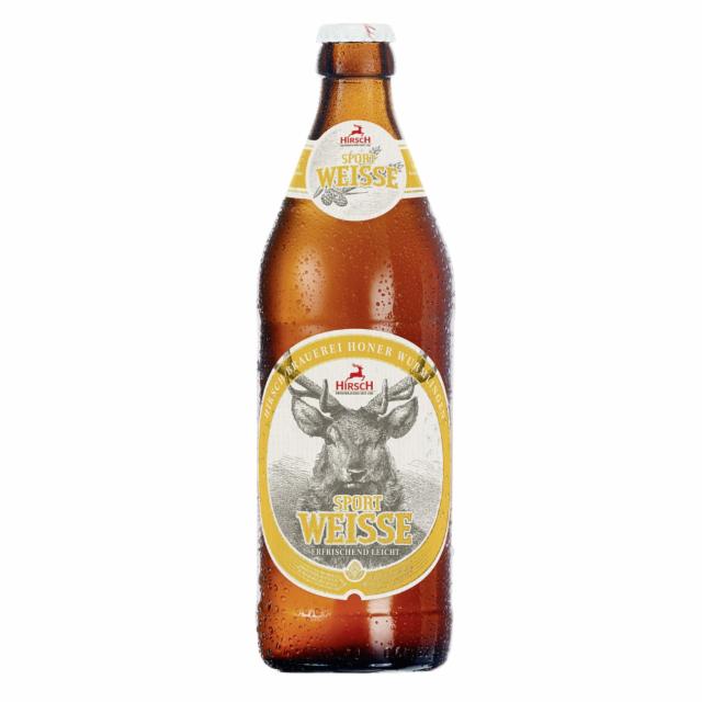 Hirsch Sport Weisse 3.3%, Hirsch-Brauerei Honer, Germany