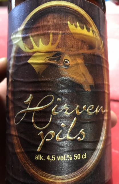 Hirven Pils 4.5%, Vakka-Suomen Panimo, Finland