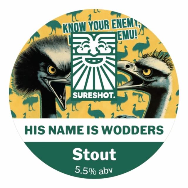 His Name Is Wodders 5.5%, Sureshot Brewing, England