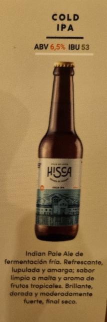 Hisca Cold IPA 6.5%, Hisa Franko, Slovenia