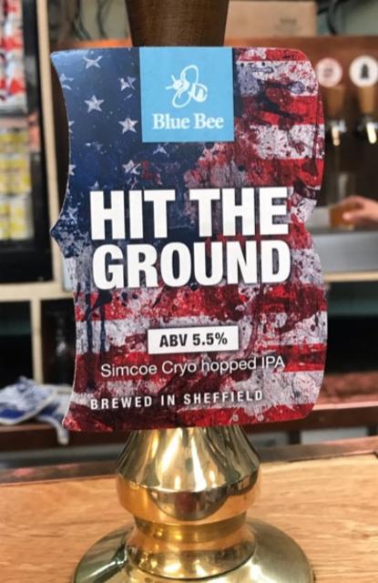 Hit The Ground 5.5%, Blue Bee Brewery, England