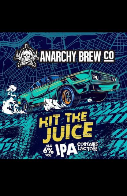 Hit the Juice IPA 6.0%, Anarchy Brew Co., England