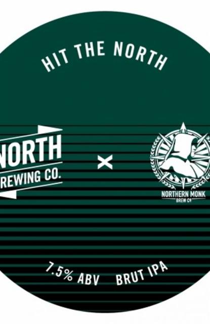 Hit The North Brut IPA 7.5%, North Brewing Co., England