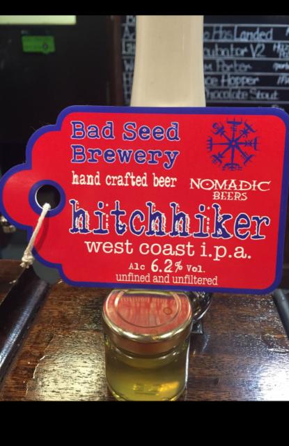 Hitchhiker 6.2%, Bad Seed Brewery, England
