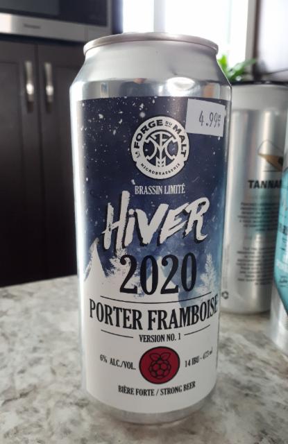 Hiver 2020 6.0%, La Forge du Malt - Microbrasserie, Canada
