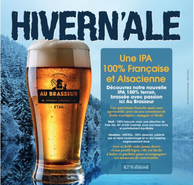 Hivern'ale 4.7%, Au Brasseur, France