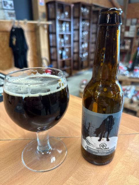 Hivernel oatmeal stout 6.0%, Mage Malte, France
