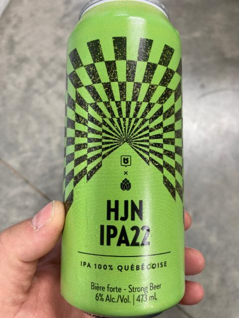 HJN IPA22 6.0%, Microbrasserie Siboire, Canada